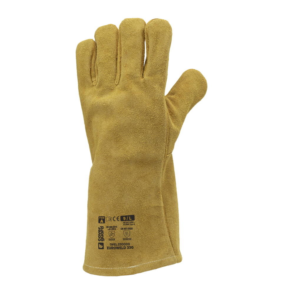 oopp, svetoopp, zváranie, pracovné rukavice, ochrana rúk, koža, Coverguard, Bojnice, Prievidza