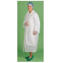 Jednorazový návštevnícky plášť PE D318