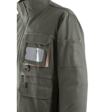 oopp, svetoopp, pracovná, bunda, blúza, Coverguard, Bojnice, Prievidza, bavlna, predĺžený chrbát, viaceré vrecká