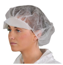 Jednorazová PP čiapka s krátkym šiltom D109