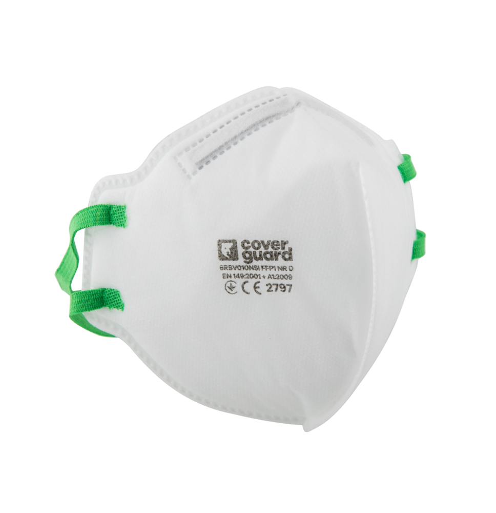 oopp, svetoopp, respirátor, FFP1 NR D, ochrana dýchania pri práci, Coverguard, Bojnice, Prievidza, jednorazový, maska