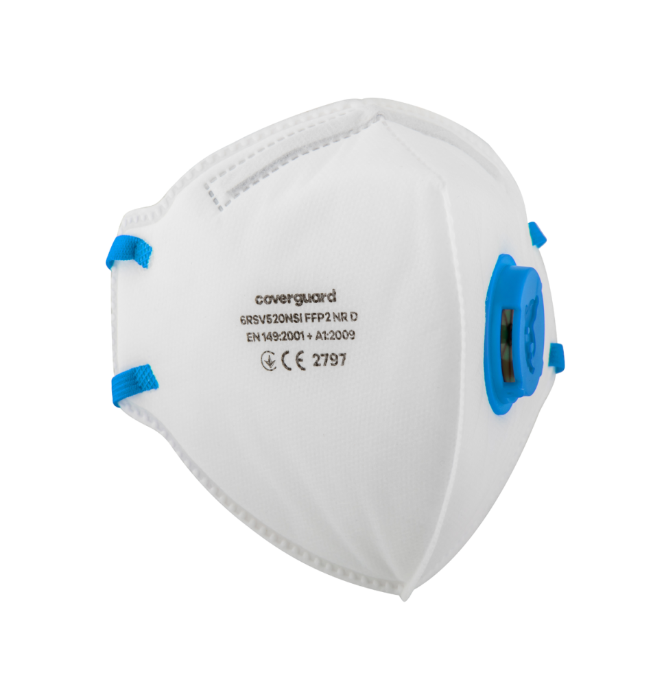 oopp, svetoopp, ochrana dýchania pri práci, respirátor, maska, Coverguard, Bojnice, Prievidza, jednorazový, s ventilčekom