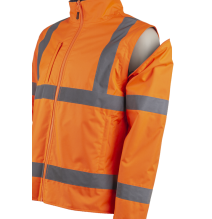 oopp, svetoopp, bunda, Hi-Vis, Coverguard, reflex, 2 v 1, pracovná, zimná, kombinovateľná, Prievidza, Bojnice