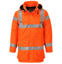 Nehorľavá vetrovka Bizflame Hi-Vis Multi Lite Rain S774