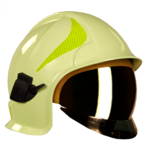 Hasičská prilba s chráničom tváre a nátyníkom Calisia VULKAN CV 102 M