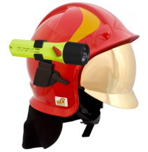 Hasičská prilba s chráničom tváre a nátyníkom Calisia VULKAN CV 102 M