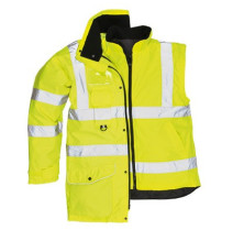 Reflexná vetrovka Hi-Vis Traffic 7 v 1