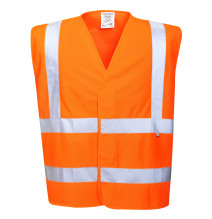 Reflexná vesta s nehorlavou úpravou FR70