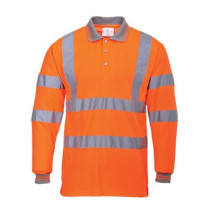 Polokošeľa  S277 Hi-Vis s dlhým rukávom