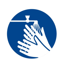 Umy si ruky!  samolepka/plast