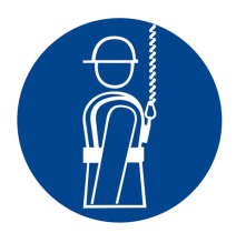 Použi zabezpečovacie pásy!  samolepka/plast