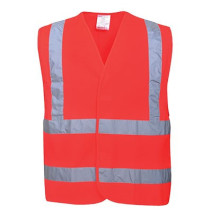 Reflexná vesta C470 s dvomi pruhmi 