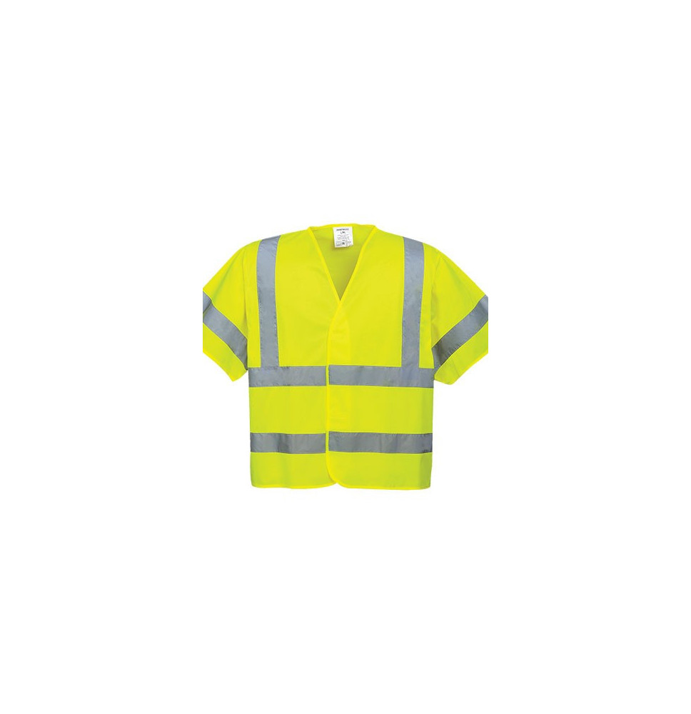 Reflexná vesta C471 s krátkym rukávom