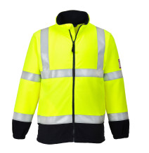 Nehorľavá antistatická fliska Hi-Vis