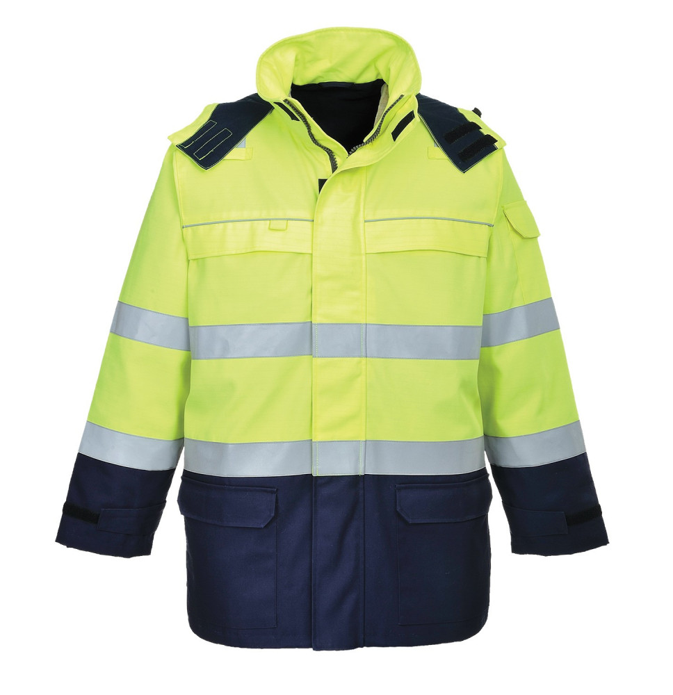 Nehorľavá vetrovka Bizflame Multi Arc Hi-Vis