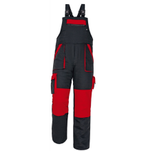 Nohavice MAX s náprsenou zateplené