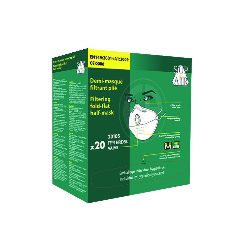 Respirátor SUP AIR FFP1NR D SL