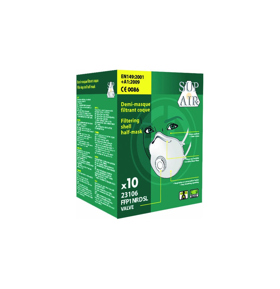 Respirátor SUP AIR FFP1NR D SL