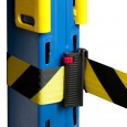 Bezpečnostný stĺpik so samonavíjacou páskou