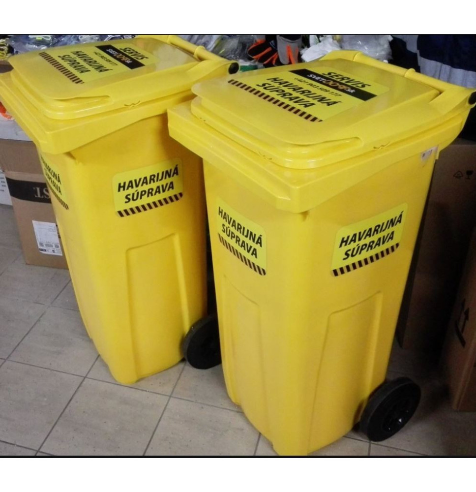 Havarijná súprava chemická / oleje / voda