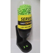 Dávkovač + 500 párov zátok do uší