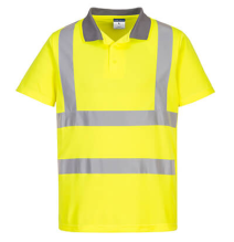 Eco Hi-Vis L/S Polo tričko