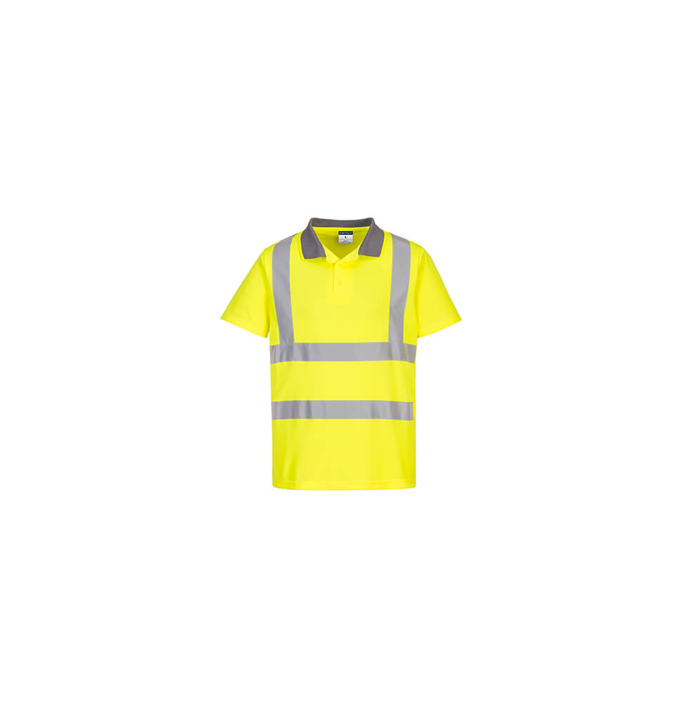 Eco Hi-Vis L/S Polo tričko