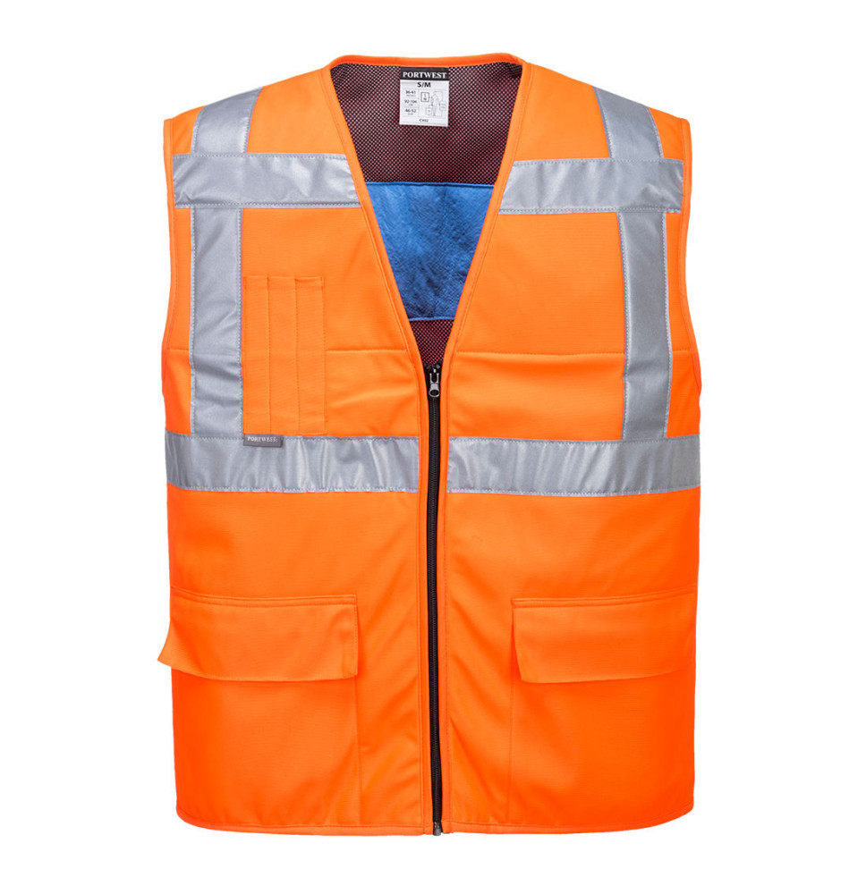 High Vis chladiaca vesta