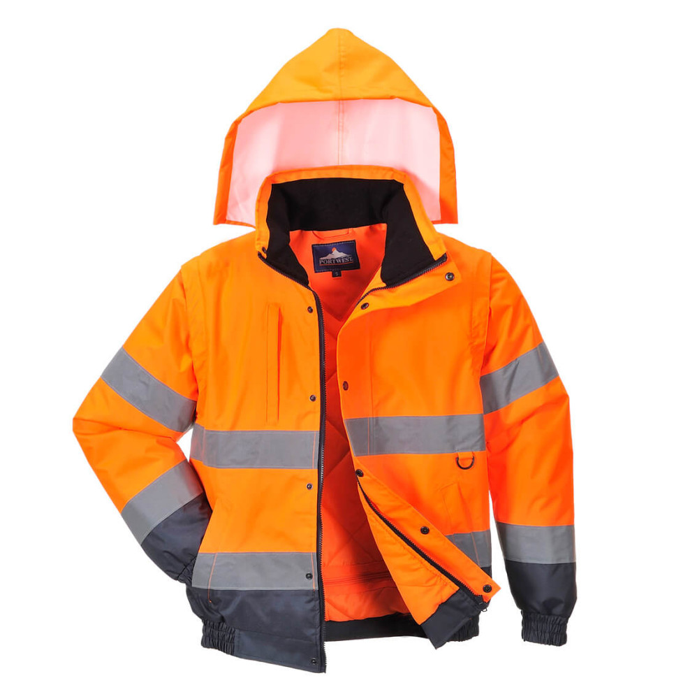 Vetrovka Hi-Vis 2 v 1