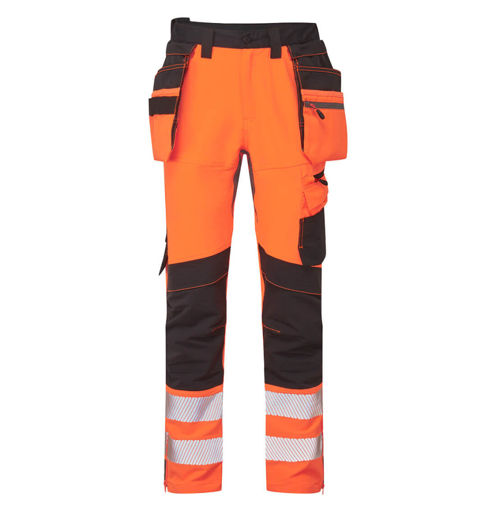 DX4 Hi-Vis odnímateľné vreckové nohavice