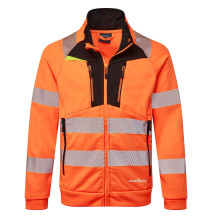 DX4 Hi-Vis mikina so zipsom