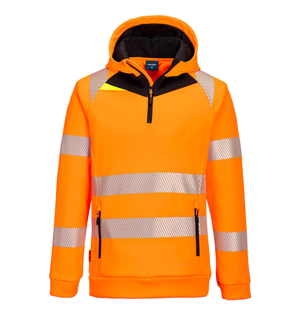 DX4 Hi-Vis 1/4 zips mikina