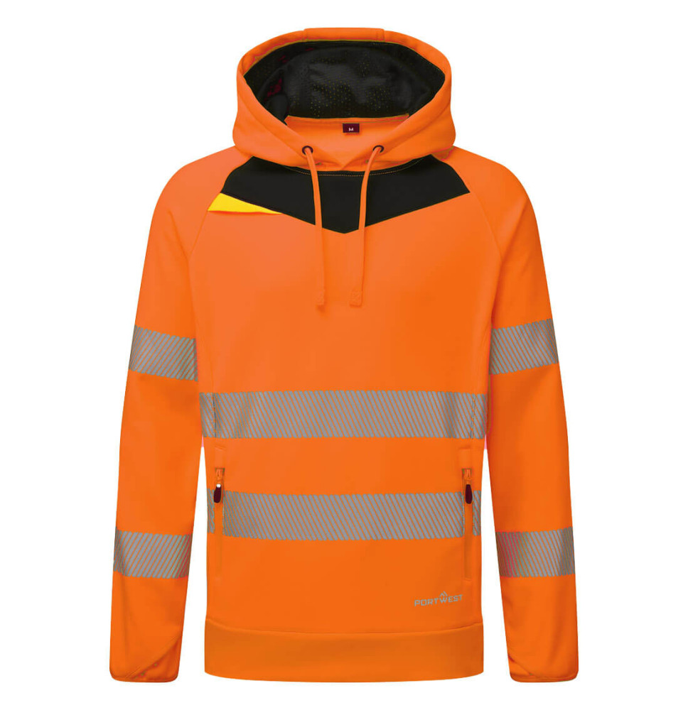 DX4 Hi-Vis mikina s kapucňou