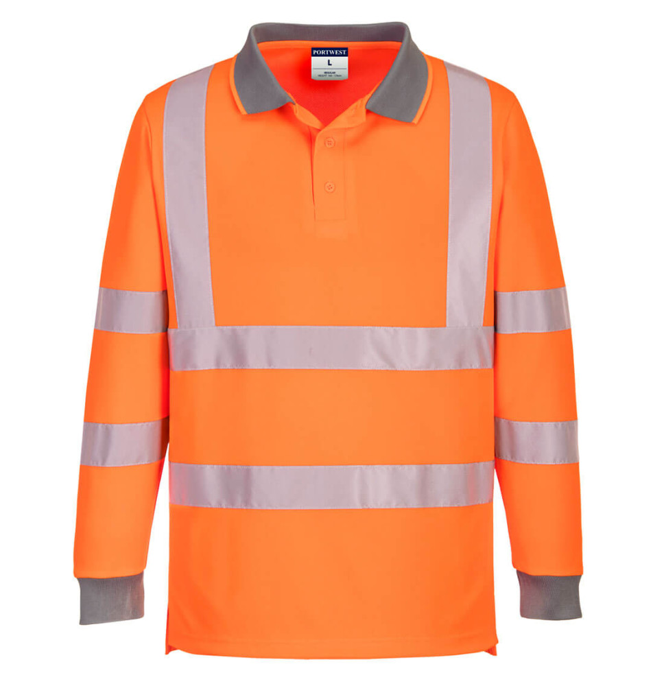 Eco Hi-Vis L/S Polo (6 balení)