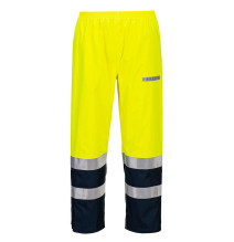 Nehorľavé nohavice Bizflame Rain+ Hi-Vis Arc