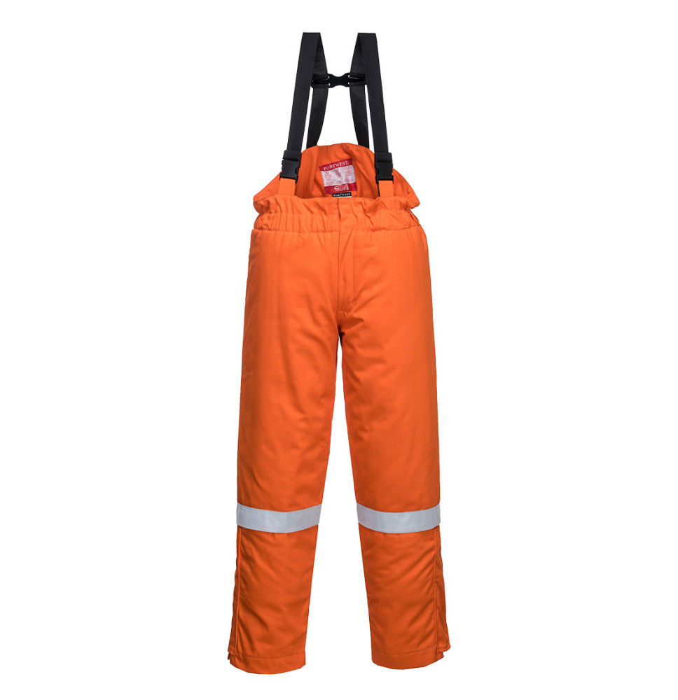 Nehorľavé antistatické nohavice na traky Winter Salopettes