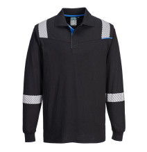 WX3 Polo s dlhým rukávom odolné voči plameňom