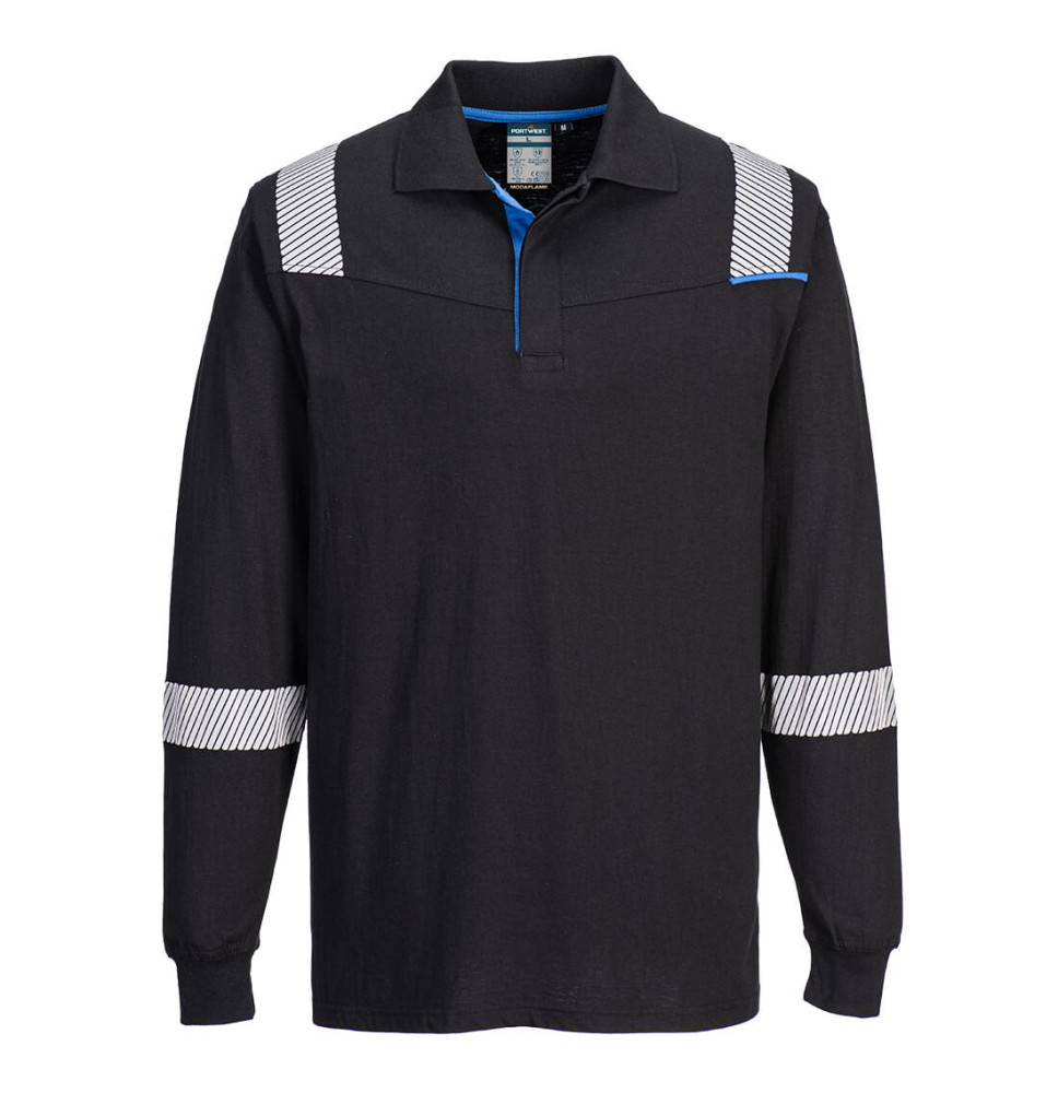 WX3 Polo s dlhým rukávom odolné voči plameňom