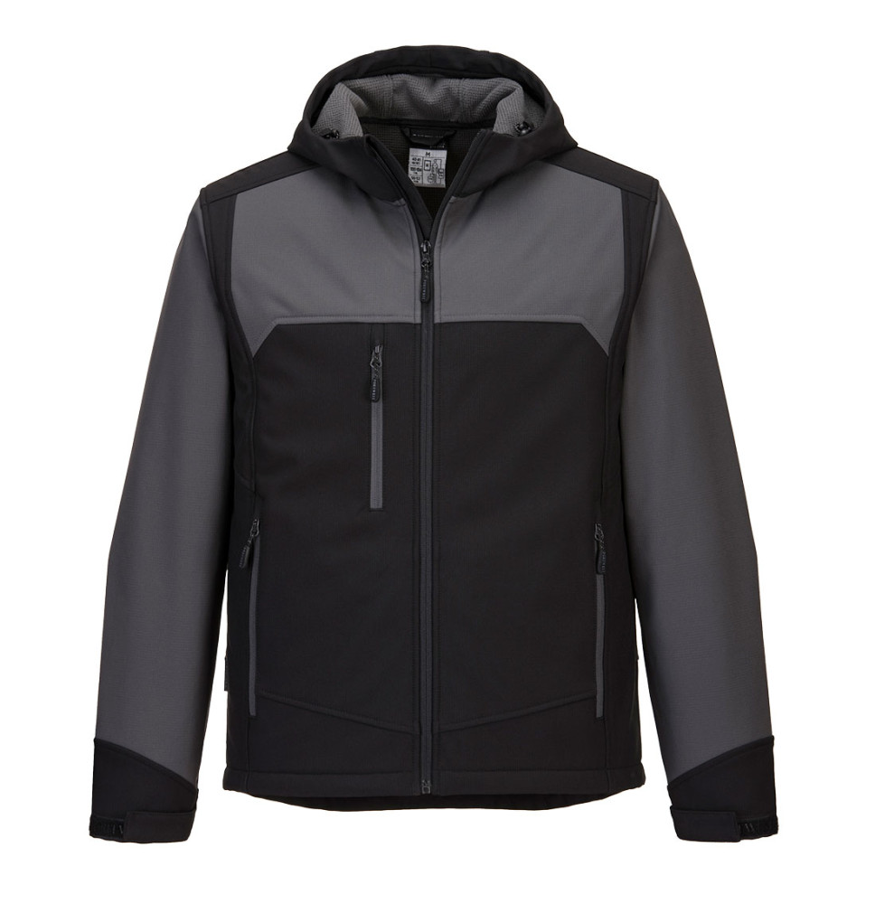 Softshell s kapucňou KX3 (3L)
