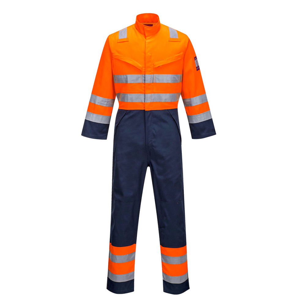 Modaflame RIS overall Navy/Orange