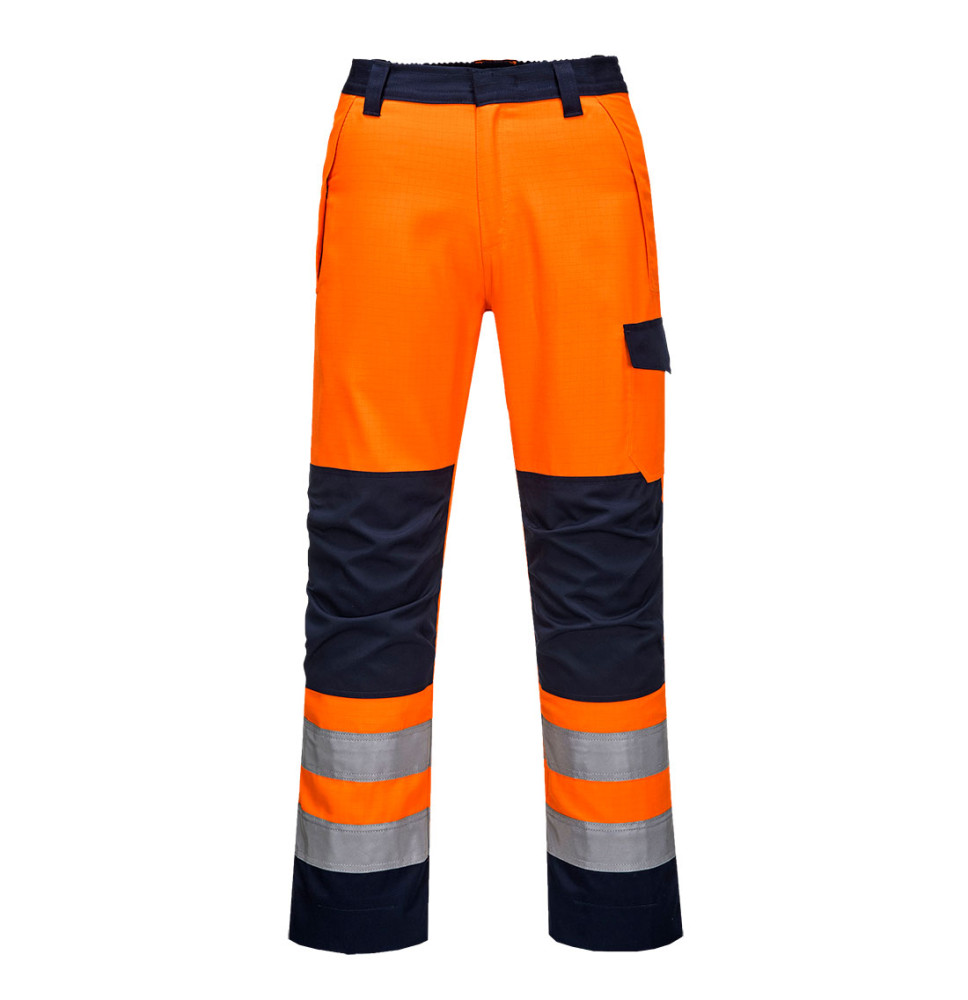 Modaflame RIS Oranžové/Navy Nohavice