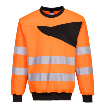 PW3 Crew Hi-Vis mikina