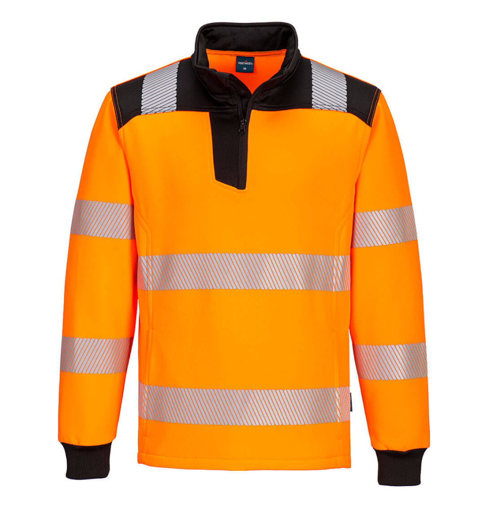 PW3 Hi-Vis mikina 1/4 zips