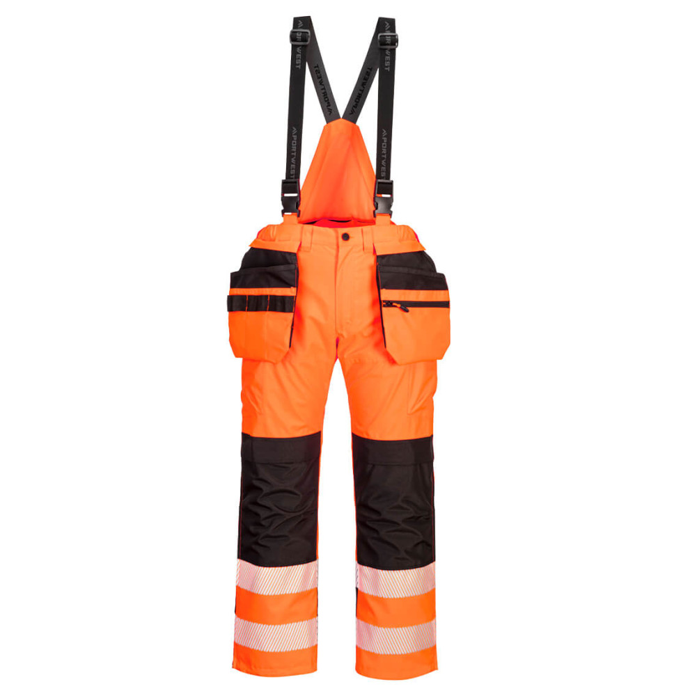 Nohavice na traky PW3 Hi-Vis