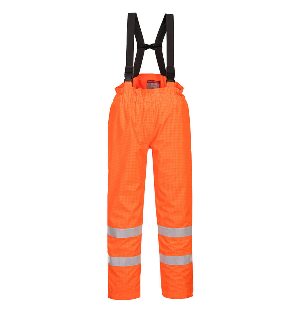 Nehorľavé FR antistatické nohavice Bizflame Hi-Vis