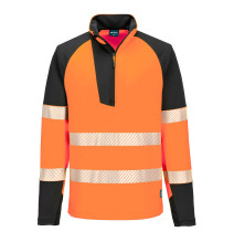 PW3 Hi-Vis mikina 1/4 zips