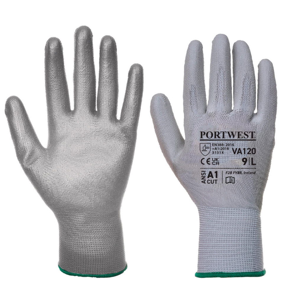 Automatové PU dlaňové rukavice