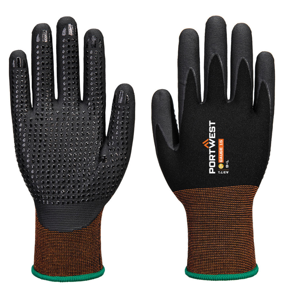 Nitrilové bodkované rukavice GP Grip 15 Micro Foam