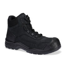 Oceľová členková obuv z nubuku S3 HRO SR FO SC