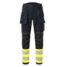 PW3 FR (nehorľavé) modalflame púzdrové nohavice Hi Vis trieda 1
